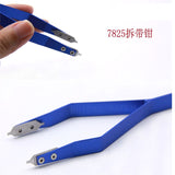 Rofessional Remove tool Stainless Steel 7825 V Type Rlx Spring Bar Tweezers for Watch Repair