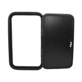 RV Storage Baggage Door with Flat Lock Keys Heavy Duty UV Protection RV Camper Hatch Door Aluminum Alloy