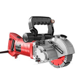 Slotting Electric Wall Chaser Groove Cutting hine Dustproond Laser Sighting with 5 PCS Saw Blades