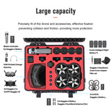 DJI Avata Hard Shell ABS Waterproof Case Suitcase Compatible with Goggles2/FPV Flight Glasses V2 for Avata Explosion Proof Box