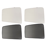 Roof Sunshade Removable Sunroof Cover Rear Front Breathable UV Protection Heat Insulation for Model Y 2021‑2023