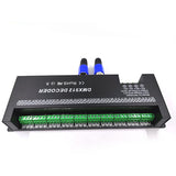 30 Channel RGB DMX512 LED Strip Controller 60A Dimmer PWM Driver Input DC9-24V 30CH DMX Decoder Light Control