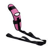Portable Sports Yoga Ligament Stretching Belt Rehabilitation Strap Leg Stretcher Soft Relax Legs Hamstring Foot Pain Relief