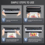 2024 new and hot sales kitchen food household vacuum sealer hines