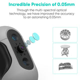 3DMakerpro Mole Premium Handheld Scanner for 3D Printer 0.05mm Accuracy & 0.1mm Resolution 10FPS Scanning Black Objects