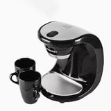 220V 450W household electric steam drip fully automatic dual cup hine, dual-use American coffee and te