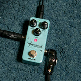Nux Guitar Effect Pedal Processsor Morning Star Blue Overdrive Guitar Effect Pedal Warm Analog Distortion Musical Accessories