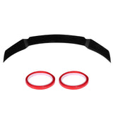 Trunk Spoiler Wing Rear Duckbill Tail Lid Glossy Black Fit for CHR (AX10) 20172020