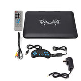 10.1 Inch HD TV Portable DVD Player 800*480 Resolution 16:9 LCD Screen