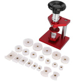 Metal Watch Back Case Closer Watch Back Cover Pressing Tool with 20pcs Dies