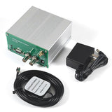 GPS Disciplined Oscillator Clock GPSDO 10KH-220MHz VFO Square Wave with LCD Display Frequency 10MHz