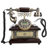 Resin Antique Vintage Classical Telephone for Home Hotel Desks Bedrooms Living Room Using