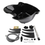 Portable Salon Hair Basin Barber Backwash Stainless Steel Shampoo Hair Treatment