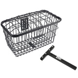 Mobility Scooter Electrombile Bicycle Rear Storage Basket Iron Large Portable Basket Outdoors