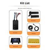 Lithium Power Boost Conversion Kit S966 Color Screen Meter with 80A Controller and 20X Turnbuckle 8