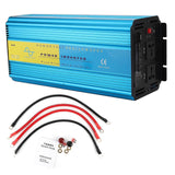LCD USB Power Inverter Super Power Pure Sine Wave 2 Universal Plugs Dual Fan for Heat Dissipation 80