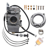 For 45mm HD Twin Cam TM45 New Polished HSR45 Carburetor