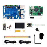 Core3566 Module Kit RK3566 Quad-Core Processor High-Performance Computing with 4.3-Inch Touch Scree