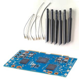 For Banana Pi -R4-NIC-BE14 Wifi7 Module Accessories for -R4 MT7995AV Chipset 2 PCIe 3.0 Interface,6