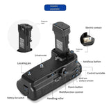 Camera Grip for R5/R5 C/R6/R6 Mark II Grip -R10 Camera Grip Multifunction Portable Camera Accessor