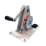 Hand Crank Generator USB Emergency Charging 12V Permanent Magnet Small Power Generator for Outdoor