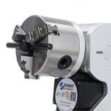 80mm Chuck Rotating Shaft CNC Milling Machine Driving Head Universal Rotating Fixture DC24V