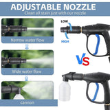 Electric Pressure Washer, 1523PSI 2GPM High Pressure Power Washer Portable Pressure Cleaner Machine