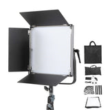 60W RGB LED Video and Photography Light: Rotatable, App Controlled, Aluminum Design