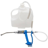 5ml 10ml 20ml 30ml Veterinary Metal Feeding Gun Continuous Drench Gun for Cattle Sheep Goat Drenching Gun with Bottle Farm Tools