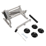 French Fry Cutter Professional Manual Stainless Steel Potato Cutter for Veggies Onions Carrots Cucumbers 9mm/0.35in