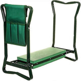 Garden Kneeler and Seat Gardening Stools Seat Foldable Lightweight Garden Flower Planting Grass Belt Tool