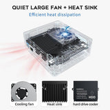 8G+128G Computer Host Mini S N5095 PC Quad-Core 4K UHD 11th Gen Processor N5095 Computer Host US P
