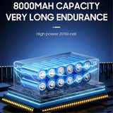 X64 Mini Turbo Jet Fan Brushless Motor Powerful Instantaneous Thrust 1.4kg/S 1000W Wind Speed Blowe