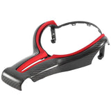 Carbon Fiber Steering Wheel Cover for F30 F10 F18 F20 F25 F34 F48 M3 M6 550D 328M 1 2 3 4 5 6 7 Ser