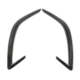 1 Pair Rear Bumper Canard Diffuser Spoiler Rear Bumper Wind Knife Carbon Fiber Waterproof for 2018-