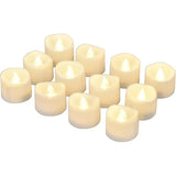 12pcs Led Candle Tea Light, Flameless Candle With Timer, Warm White Light, Suitable For Christmas Decoration, Festivals, Marriage Proposals