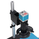 Microscope Camera Kit 41MP 150X C Mount Lens 144 LEDs Light Video Microscope Camera for Industry 100