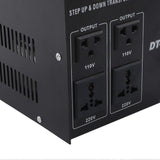 Power Transformer Red Copper Coil Multifunctional Portable Heavy Duty Boost Buck Voltage Converter