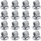 Manganese Pen Holder, Silver Self Adhesive Pen Organizer With Adjustable Spring Loop For Fridge, Whiteboard, Scouring Board And Notice Board Cards, 16