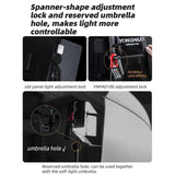 YONGNUO YNPAD100 LED Video Light 100W Photography Fill Light Panel 5600K Dimmable 8 Scene Lighting E