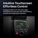 Godox V100 2.4G Wireless Camera Flash Round Head On-Camera Flash TTL Speedlite 100Ws Power Touch Con