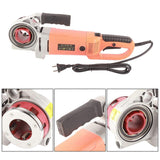 Portable Handheld Electric Pipe Threader Threading Machine With 6 Dies