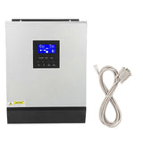 3KVA 2400W High Frequency Hybrid Pure Sine Wave Inverter Built in Solar Controller 50A 24V
