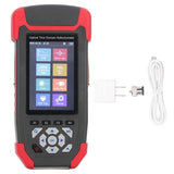 Fiber Optic Tester 1310 1550nm Wavelength 24dB 22dB Dynamic Range 10m to 60Km Test Rang OTDR VFL OPM Tester 110240V US Plug