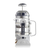 Mocha Hand-Cranked Coffee Machine Robot Star French Coffee Maker Machine,24cm High