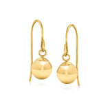 by RossSimons Italian 14kt Yellow Gold Ball Drop Earrings