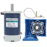 DC24V  5.5A 2200 r/min Worm Gear Reducer Motor 90W High Power5r/min Reduction Ratio 440r/min Output Speed