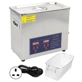 Ultrasonic Washing Machine Digital Timer Heating Cleaning Equipment PS30A AC 60Hz/50HzUK Plug 220V