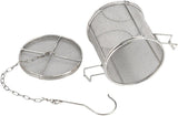 Stainless Steel Spice Seasoning Filter Tea Ball Soup Filter Separate Seasoning Spice Basket Filter Kitchenware (diameter 10*height 10cm)