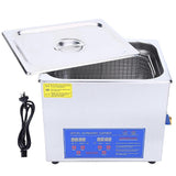 Digital Stainless Ultrasonic Cleaner Ultra Sonic Bath Cleaning Tank Timer Heate
